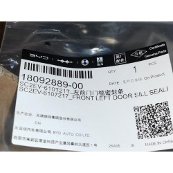 Joint de seuil de porte avant gauche - BYD - 18092889-00