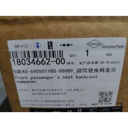 Dossier de siège avant passager - gris - BYD - 18034662-00