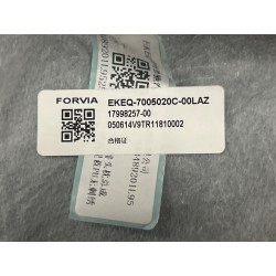 Dossier de siège arrière droit-Bleu LAZ - BYD - 17998257-00