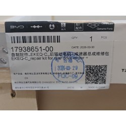 Kit de réparation EKEQ-C pour moteur de propulsion arrière + assemblage réducteur - BYD - 17938651-00