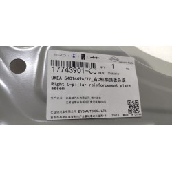 Plaque de renforcement de pilier C droit - BYD - 17743901-00