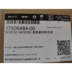 Corps de serrure de capot - BYD - 17506484-00
