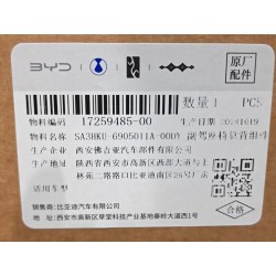 Dossier du siège passager avant - gris - BYD - 17259485-00