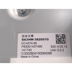 Combiné d'instruments - BYD - 17240737-00