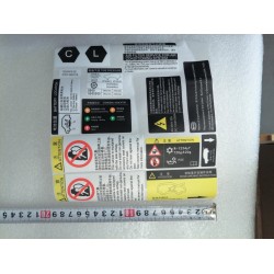 Plaques signalétiques du véhicule - BYD - 13245418-00