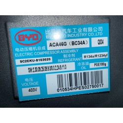 Compresseur électrique - BYD - 17227509-00