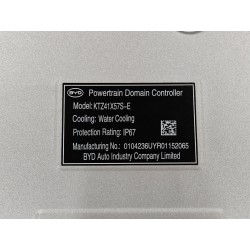 Contrôle du domaine d'alimentation - BYD - 17212935-00