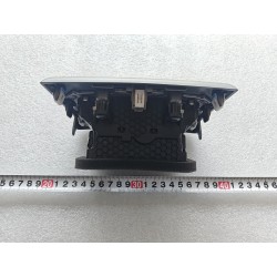 Panneau d'aération arrière de console centrale - Argent polaire mat - BYD - 17209939-00