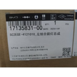 Bloc optique avant gauche - BYD - 17135831-00