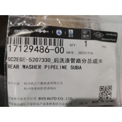 Sous-ensemble conduite de lave-glace arrière 3 - BYD - 17129486-00
