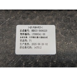 Petite plaque de couvercle droit de coffre - BYD - 17088341-00