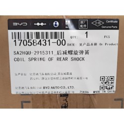 Ressort hélicoïdal d'amortisseur arrière - BYD - 17058431-00