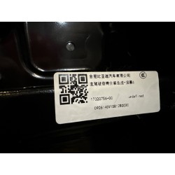 Sous-ensemble siège conducteur-Noir foncé 5 - BYD - 17020756-00