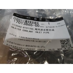 Conduite d'entrée de liquide de refroidissement de chauffage - BYD - 17013865-00