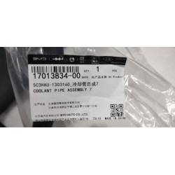 Conduite de liquide de refroidissement 7 - BYD - 17013834-00