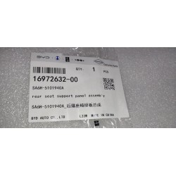 Plaque de support de siège arrière - BYD - 16972632-00