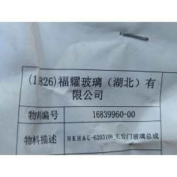 Glace de porte arrière droite - BYD - 16839960-00