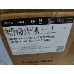 Ceinture de sécurité arrière droite - BYD - 16770541-00
