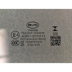 Vitre de porte arrière droite - BYD - 16767524-00