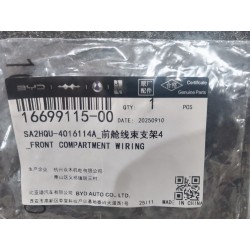 Support de faisceau de câblage compartiment avant 4 - BYD - 16699115-00