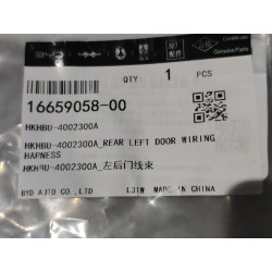 Faisceau de câblage de porte arrière gauche - BYD - 16659058-00