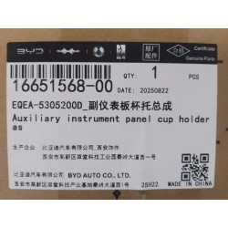 Vide-poches de console d'instrumentation auxiliaire - BYD - 16651568-00