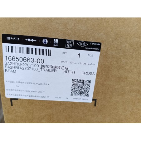 Poutre transversale d'attelage remorque - BYD - 16650663-00