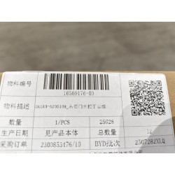 Poignée extérieure de porte arrière droite - BYD - 16569176-00
