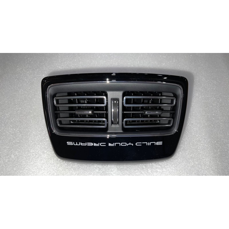Panneau d'aérateur arrière de console centrale - Noir laqué - BYD - 12959684-00