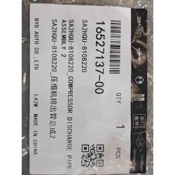 Conduite de refoulement compresseur 2 - BYD - 16527137-00