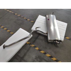 Tuyau d'échappement - section arrière - BYD - 16501591-00