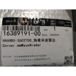 Radar mmWave d'angle - BYD - 16389191-00