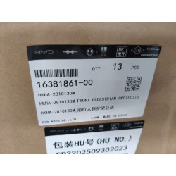 Poutre de protection piétons avant - BYD - 16381861-00