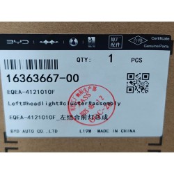 Bloc optique avant gauche - BYD - 16363667-00
