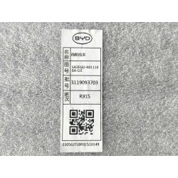 Faisceau de câblage du compartiment avant - BYD - 16358013-00