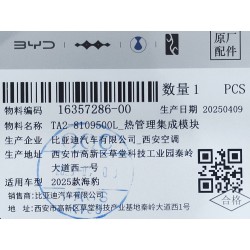 Module intégré de gestion thermique - BYD - 16357286-00