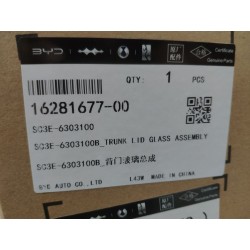 Vitre de couvercle de coffre - BYD - 16281677-00
