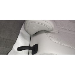 Dossier de siège arrière droit assemblé-couleur blanc cassé - BYD - 16182156-00