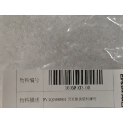 Écrou expansible plastique à extrémité fermée - BYD - 16058933-00
