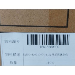 Rétroviseur gauche - BYD - 16018560-00