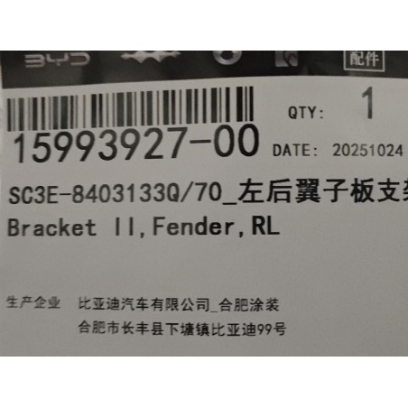Support II, Aile, RL - BYD - 15993927-00
