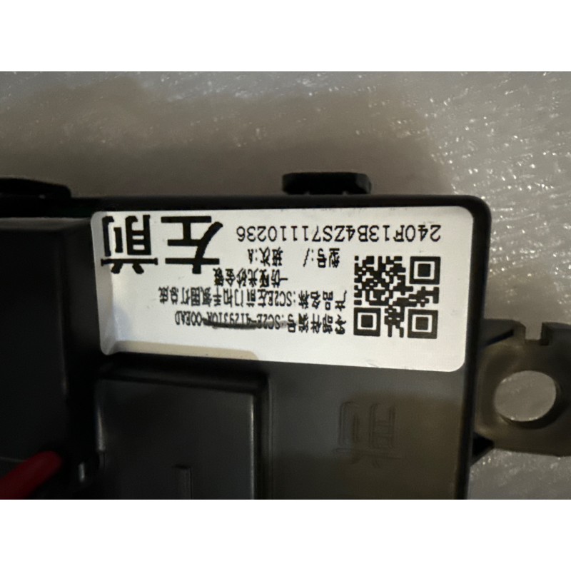 Poignée intérieure de porte avant gauche-DARK BLACK 5 - BYD - 15984429-00