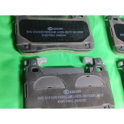 Plaquette de frein avant avec alarme mécanique - kit après-vente - BYD - 15948175-00