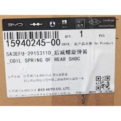 Ressort hélicoïdal d'amortisseur arrière - BYD - 15940245-00