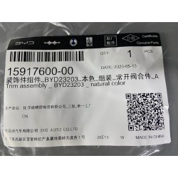 Garniture - BYD23203 - Couleur naturelle - Ensemble - Ensemble vanne normalement ouverte - A - BYD - 15917600-00