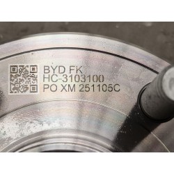 Moyeu arrière - kit après-vente - BYD - 15831813-00