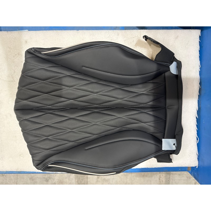 Housse de coussin de siège passager avant - noir foncé 5 - BYD - 15699190-00