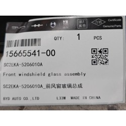 Vitre de pare-brise avant - BYD - 15665541-00
