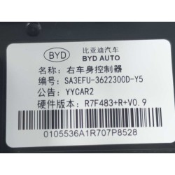 Contrôleur de carrosserie droit - BYD - 15627871-00