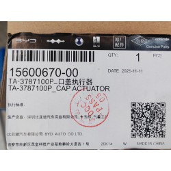 Cap actuator - BYD - 15600670-00